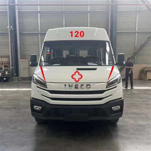 Used Directly Supplied Manufacturer Hospital <b>Emergency</b> Rescue <b>Vehicle</b> Short Axle High Roof Box Rescue Truck Two-Wheel Diesel - Product Image 1