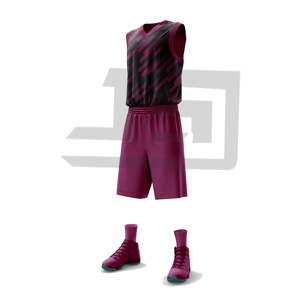 Uniforme de Baloncesto Personalizado de Alta Calidad con Impresión Sublimada, Secado Rápido y Transpirable, en Poliéster para Hombres, Mujeres y Niños - Product Image 4