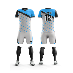 Uniforme de fútbol para hombre con estampado digital personalizado de alta calidad OEM, ropa deportiva ligera, uniforme de entrenamiento transpirable de secado rápido - Product Image 4