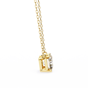 Pendentif en or 18 carats avec un magnifique diamant cultivé en laboratoire, pendentifs et breloques en diamant - Product Image 4