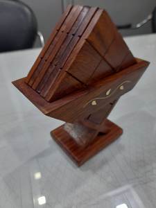 Posavasos para Tazas de Té y Café para Uso en el Hogar y Hoteles, Posavasos Redondos para Uso en el Hogar y Hoteles, Pulido Brillante - Product Image 6