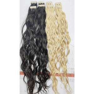 Cheveux naturels ondulés-cheveux humains vierges bruts de qualité supérieure et de luxe, blonds indiens doux et lisses, trame blonde 613 - Product Image 6