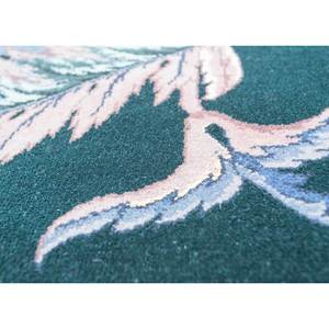 Tapis en laine noué à la main Aalam Pae-5952 ivoire, motif médaillon oriental, pour salon, chambre à coucher, adolescents, fait main à Tabriz - Product Image 3