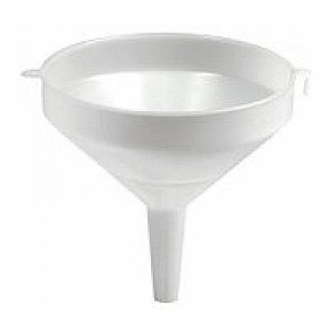 Professional White Plastic Funnel (18cm) PROFESSIONAL 43180 for <b>Drinkware</b> - Product Image 1