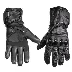 Gants de moto en cuir personnalisés haut de gamme, écran tactile, couleur personnalisée, imperméables, respirants, gants de course de moto pour hommes, personnalisés - Product Image 4
