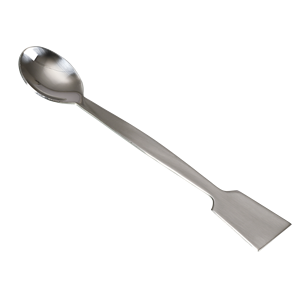 Utensilios de Laboratorio, Cuchara Espátula de Acero Inoxidable para Alimentos y Líquidos Químicos, Burkle GmbH - Product Image 1