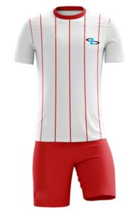 Uniforme de Fútbol Personalizado de Alta Calidad para Adultos, Transpirable, Ligero, de Manga Corta, Elegante, Diseño de Última Temporada - Product Image 2