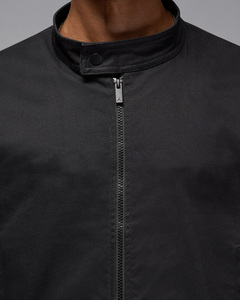 เสื้อแจ็คเก็ตซาฟารีคอตั้งเคลือบคุณภาพสูงแบบกำหนดเองสำหรับผู้ชาย - Product Image 2