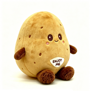 Peluche de patata, juguete de patata de peluche, lindo peluche de patata, peluche de verdura - Product Image 4