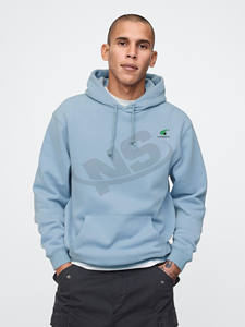 Sweat à capuche décontracté pour homme 100 % coton, respirant, avec logo personnalisé, idéal pour la gym, vente en gros OEM – Collection Hiver Tendance - Product Image 5