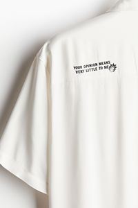 Camisas de resort informales de corte holgado para hombre de alta calidad, marca personalizada, tejido de viscosa, manga corta, estampado, ajuste cómodo, precio al por mayor - Product Image 2