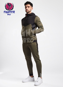 Ensemble sweat à capuche épais et joggers en coton pour hommes Survêtement de sport grande taille Ensembles de t-shirts pour hommes - Product Image 3