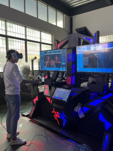 <strong>VR</strong> Dual Battle 2 Players <strong>HTC</strong> Vive <strong>Cosmos</strong> Anti-Vibration 80 Games Arcade Simulator for Shopping Mall Amusement Park - Product Image 3