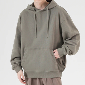 Hombres Tie Dye Hoodie 380 GSM Algodón Mezcla de poliéster Vintage Wash Color Custom Logo Oversized Pullover Hoodie Streetwear - Product Image 3