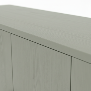 Mueble Moderno Ecológico Multifuncional Rectangular con Estante de Segunda Luna en Gris Ágata - Product Image 5