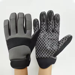 ถุงมือทำงานช่างเครื่องป้องกันสำหรับแขนมือหนังพรีเมี่ยม - Product Image 5