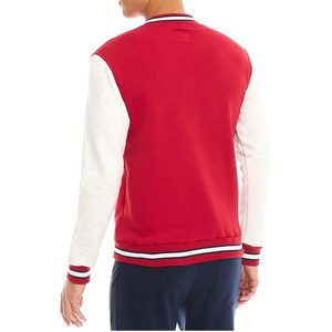 Custom Lightweight Men's Varsity Jacket with Stand Collar Reasonable Prices Front Logo Private Label Winter Coat for Sale - Product Image 2