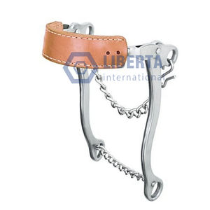 Precio al por mayor logotipo personalizado Hackamore Bit Horse Equipment's de acero inoxidable Horse Hackamore Bits Veterinary by Liberta - Product Image 4