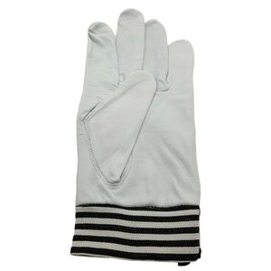 Gants de montage pour les mécaniciens et les jardiniers Orange et blanc avec manchette élastique Caractéristiques de sécurité Gants de montage Logo imprimé personnalisé - Product Image 5