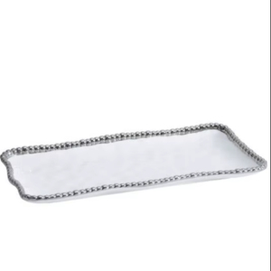 Plateau durable de Ramadan d'acier inoxydable avec la finition polie parfaite pour montrer des boissons de casse-croûte - Product Image 1