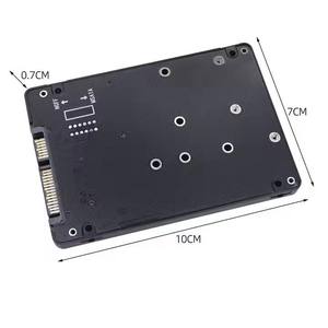 M.2 NGFF SSD ไปยัง SATA3 การ์ดอะแดปเตอร์ 6Gbps ตัวแปลงอะแดปเตอร์แบบใช้คู่ M.2 NGFF ถึง SATA3.0 การ์ดอะแดปเตอร์สำหรับพีซี - Product Image 4