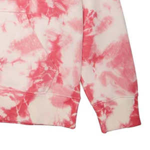 Sweat-shirts d'hiver en molleton surdimensionné à teinture tie-dye brodée de couleur unie, légers, pour usage extérieur, en coton/polyester pour hommes - Product Image 5