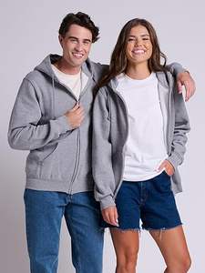 Winter Warm Fleece Lined Plain Sudadera con capucha para hombre Soft Unisex Oversized Custom Essentials Hoodie - Product Image 5