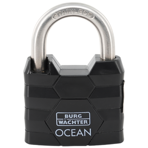 Cylinder Bicycle Lock 490 Ni 60 <b>Padlock</b> with 60mm Brass Lock Body Various Pack Sizes of 5 Locks - Product Image 2