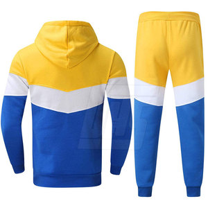 Ensemble de vêtements de sport deux pièces pour hommes, sweats à capuche et pantalons, tenue de jogging de gym décontractée, vente en gros en vrac, survêtement pour hommes - Product Image 2