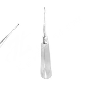 <b>Dental</b> Root Elevator 2.5mm Curved German High Quality Stainless Steel <b>Dental</b> Extraction Elevator Teeth Manufacturer Pakistan - Product Image 1