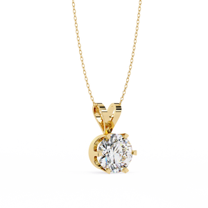 Fabuloso colgante de oro de 18 quilates para mujer con diamante cultivado en laboratorio - Product Image 4