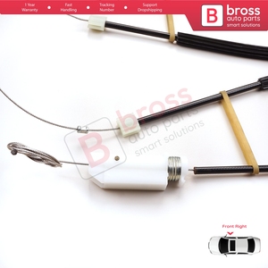 Kit de réparation de lève-vitre BWR5124 Droit pour TT TTS TTRS MK3 8S FV 2014-2024 2 portes 8S0837462 - Product Image 5