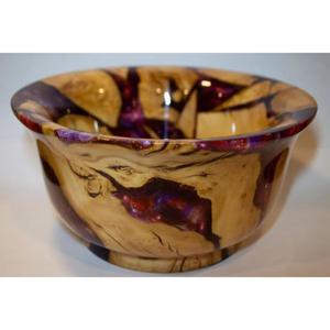 Meilleure vente de bol de nourriture de table à manger en résine de bois écologique fait à la main bol de mélange de nourriture de mariage taux d'usine ustensiles de cuisine pour la maison - Product Image 1