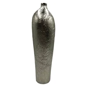 Handcrafted Modern <b>Tall</b> Iron <b>flower</b> <b>Vase</b> for Home Decor Coastal Design Eco-Friendly Tabletop <b>Flower</b> Arrangements Zahid Exports - Product Image 2