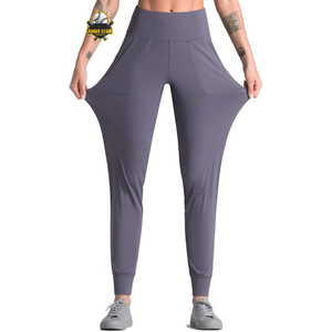 Pantalones de chándal de cintura elástica de alta calidad para mujer, pantalones de chándal deportivos de verano de ajuste Regular, OEM - Product Image 3