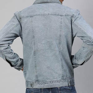Vente en gros Veste en jean pour homme à la mode Veste en jean pour homme à la mode Veste en jean de haute qualité pour homme - Product Image 3