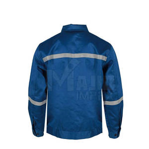 Veste de travail ignifuge FR, veste de sécurité industrielle robuste pour la construction, veste de travail ignifuge pour hommes - Product Image 3