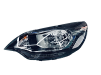 Ensemble de phares LED personnalisés pour KIA RIO 2012-2016, lentille de projecteur Bi-LED de 3 pouces, contrôle par application Bluetooth RGB, DRL