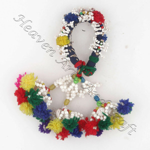 Banjara-pulsera hecha a mano auténtica, brazalete de gitana antigua - Product Image 4