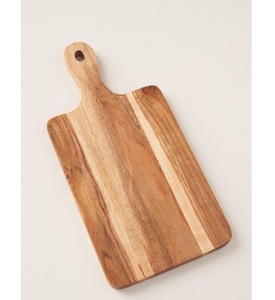 Planche à découper ronde en bois de manguier naturel de haute qualité planches à découper ustensiles de cuisine hôtel et maison utilisé - Product Image 3