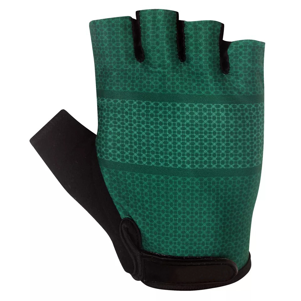 Unisex Men and Women Half-Finger Nylon Gloves with Suede Palm & Silica Gel Padding for Biking Cycling Workout & Bicycle Riding