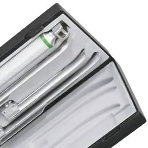 Ensemble de laryngoscope Macintosh de haute qualité Lame à fibre optique en acier inoxydable Intubation manuelle Instruments chirurgicaux Base optimale - Product Image 4