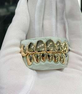 Grillz VVS Lab en Argent Sterling 925 avec Moissanite 10 x 10, 50g, pour Occasions Spéciales - Product Image 6