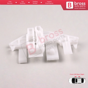คลิปซ่อมชุดมอเตอร์กระจกหน้าต่าง BWR226 ด้านหน้าหรือด้านหลังขวา สำหรับ 406 8B 8E/F ปี 1995-2004 4/5 ประตู 9222F4 922457 - Product Image 4