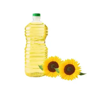 프리미엄 하이 퀄리티 세련된 태양 꽃 오일 100%, 태양 꽃 오일/100% 정제 포장 플라스틱 병 및 주문 수요