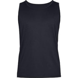 Camiseta sin mangas de gimnasio para hombre de marca personalizada al por mayor transpirable suave poliéster Premium color sólido estilo deportivo Método de tejido de punto - Product Image 1