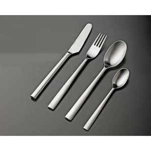 Fourchette en acier inoxydable martelé écologique pour salade de fruits avec conception polie en cuivre cuillère à fourchette en acier inoxydable or rose - Product Image 3