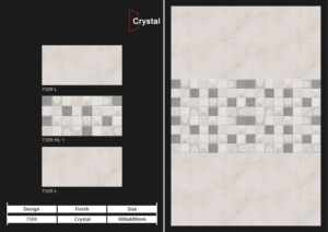 Carreaux muraux en céramique 300x600mm pour maison moderne, salle de bain, cuisine, finition brillante mate effet sucre pour décoration murale - Product Image 4