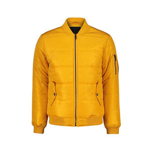 Veste d'hiver décontractée réversible pour homme, design OEM, fermeture éclair, rembourrage gonflant, option grande taille, direct - Product Image 3