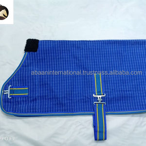 Funda de lona para pantorrilla de alta calidad con Cuello de piel y hebilla frontal y circunferencia del pecho a precio mayorista Fabricante en India - Product Image 1